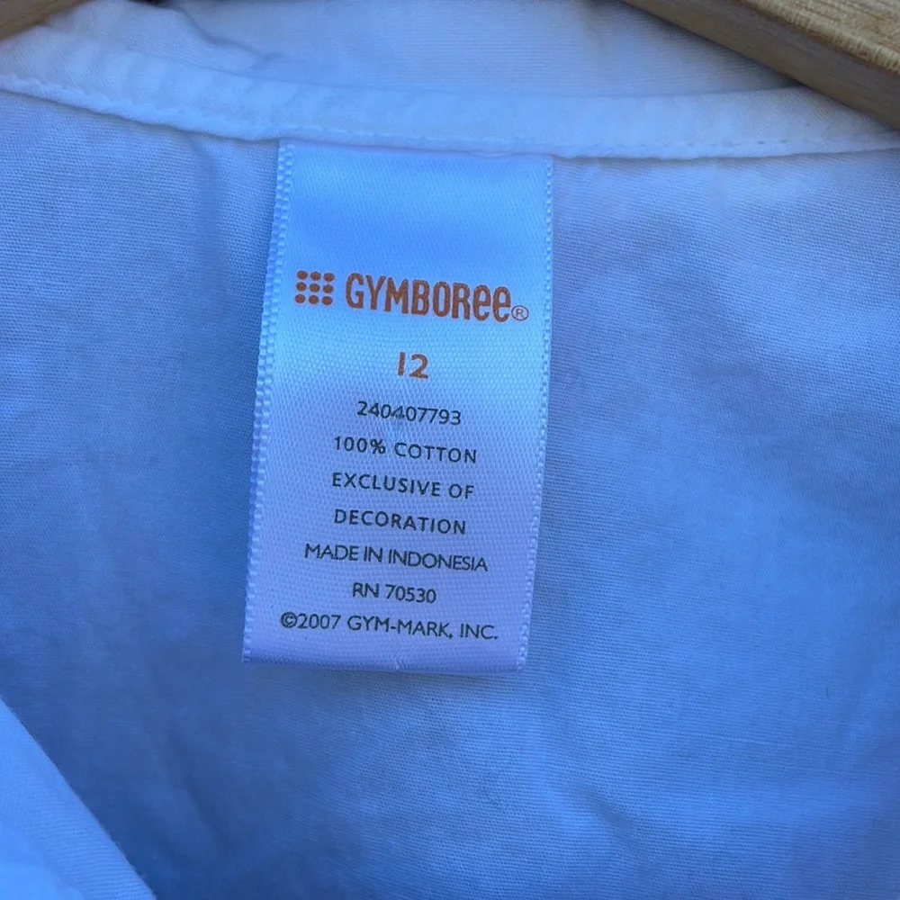 Gymboree Flowered Blouse Sz 12
